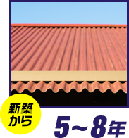 新築から 5~8年