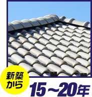 新築から 15~20年